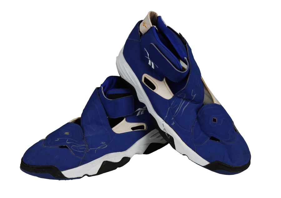Basketball - Shaquille O'Neal Signed and Worn Reebok Sneakers