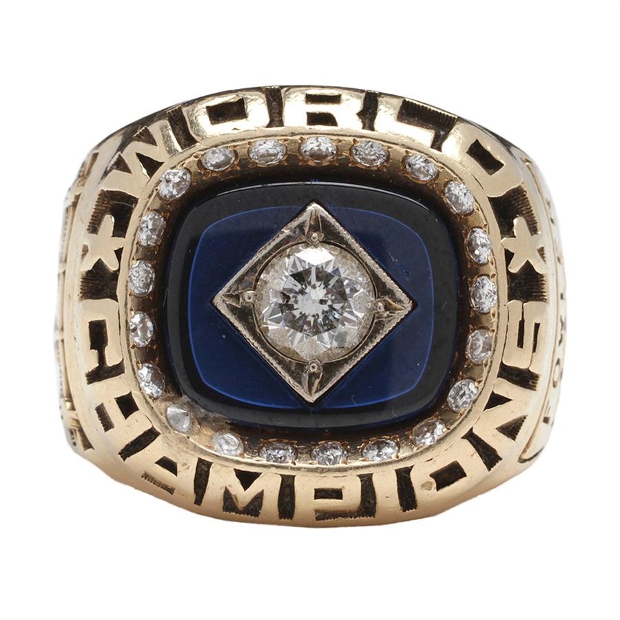 - 1978 Art Fowler New York Yankees World Championship Ring