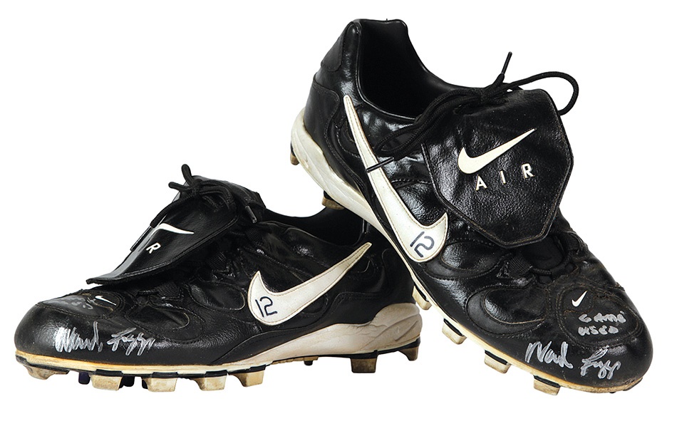 The Wade Boggs Collection - Wade Boggs New York Yankees Game-Worn Spikes
