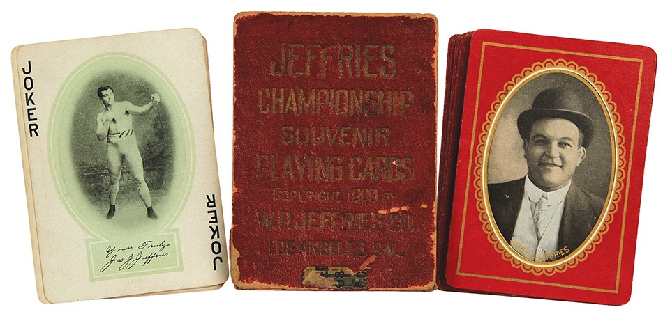 - 1909 James J. Jeffries Playing Cards