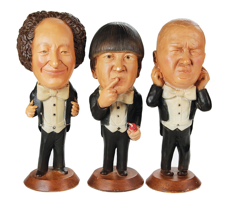 - Three Stooges Statues By Norman Mauer