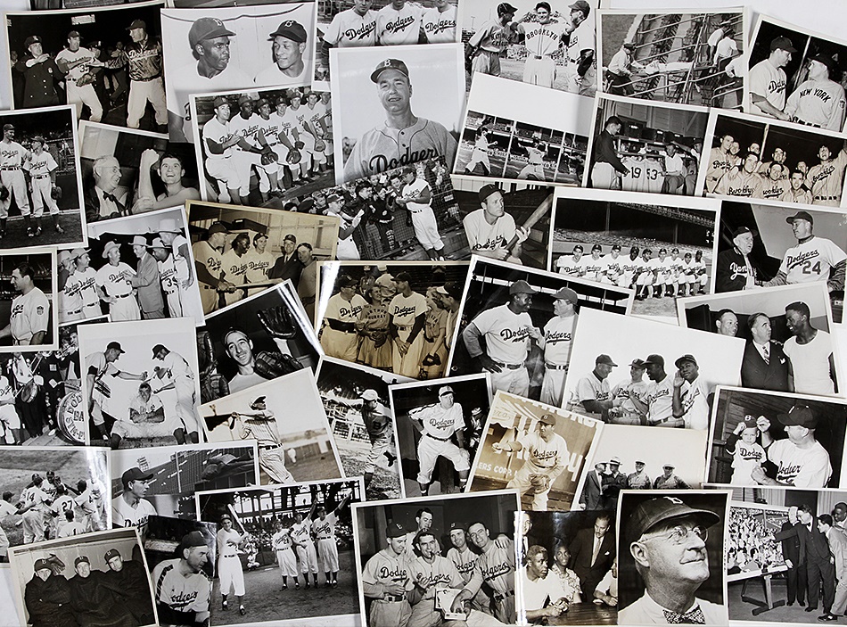 The Sal LaRocca Collection - Gigantic Collection of Brooklyn Dodgers Photographs (700+)