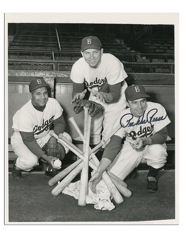 The Sal LaRocca Collection - Brooklyn Dodgers Signed Photo Collection (110)