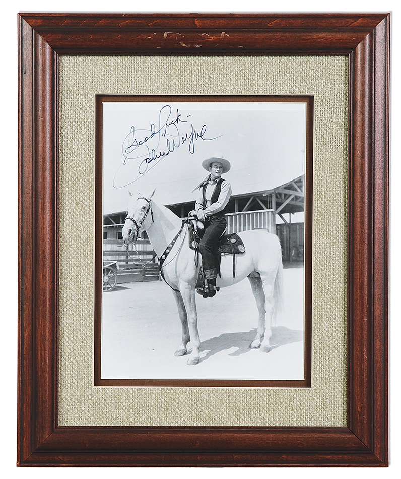 The Paul Hill Collection - John Wayne Signed Photograph