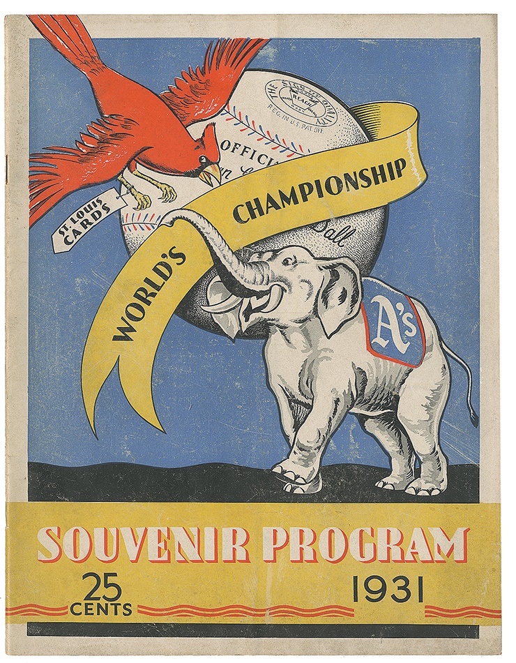 Baseball Memorabilia - 1931 World Series Program