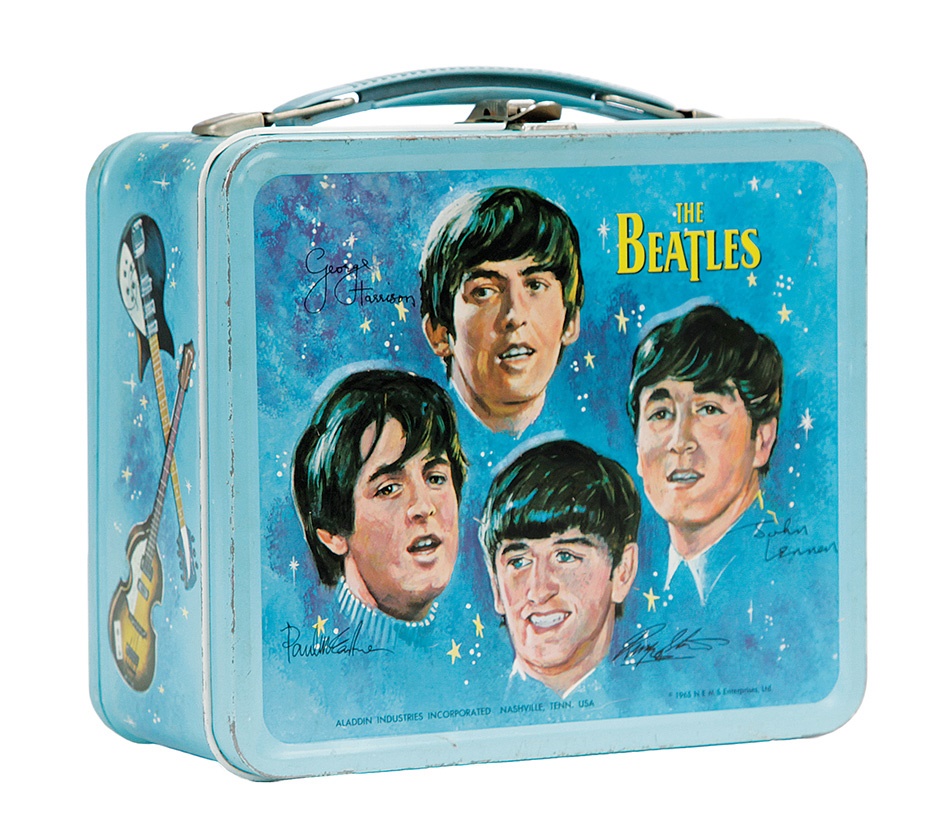 Rock 'n'  Roll - The Beatles 1965 Lunch Box by Aladdin