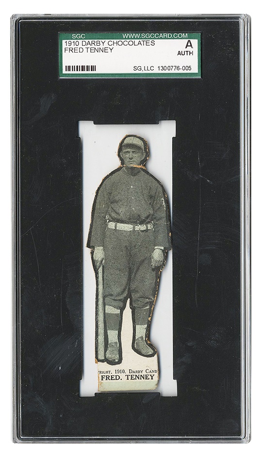 Sports and Non Sports Cards - F1910 Darby Chocolates Fred Tenney
