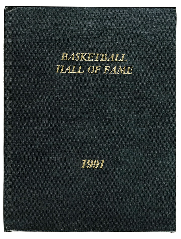 - 1991 Basketball HOF Yearbook Signed by 57