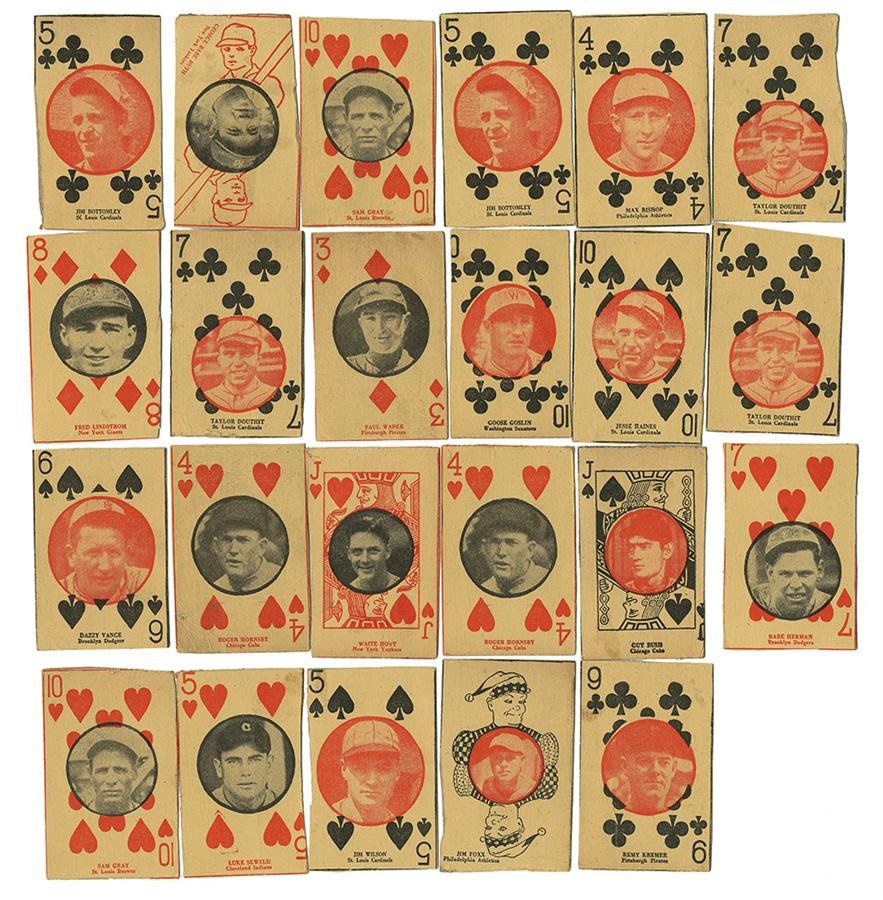 - 1929 W560 Baseball Playing Cards with Babe Ruth (23)