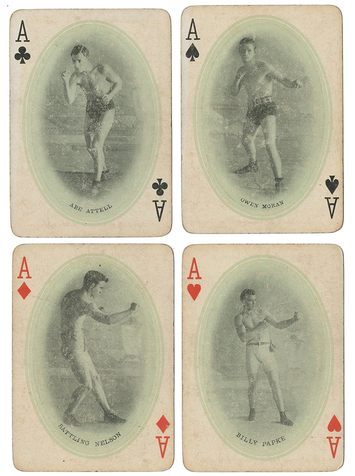 The Bert Sugar Collection - 1909 James J. Jeffries Playing Cards