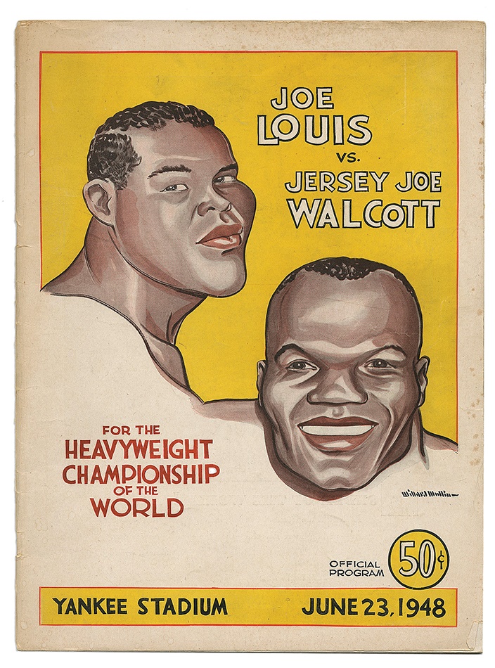 The Bert Sugar Collection - Two Joe Louis Fight Programs