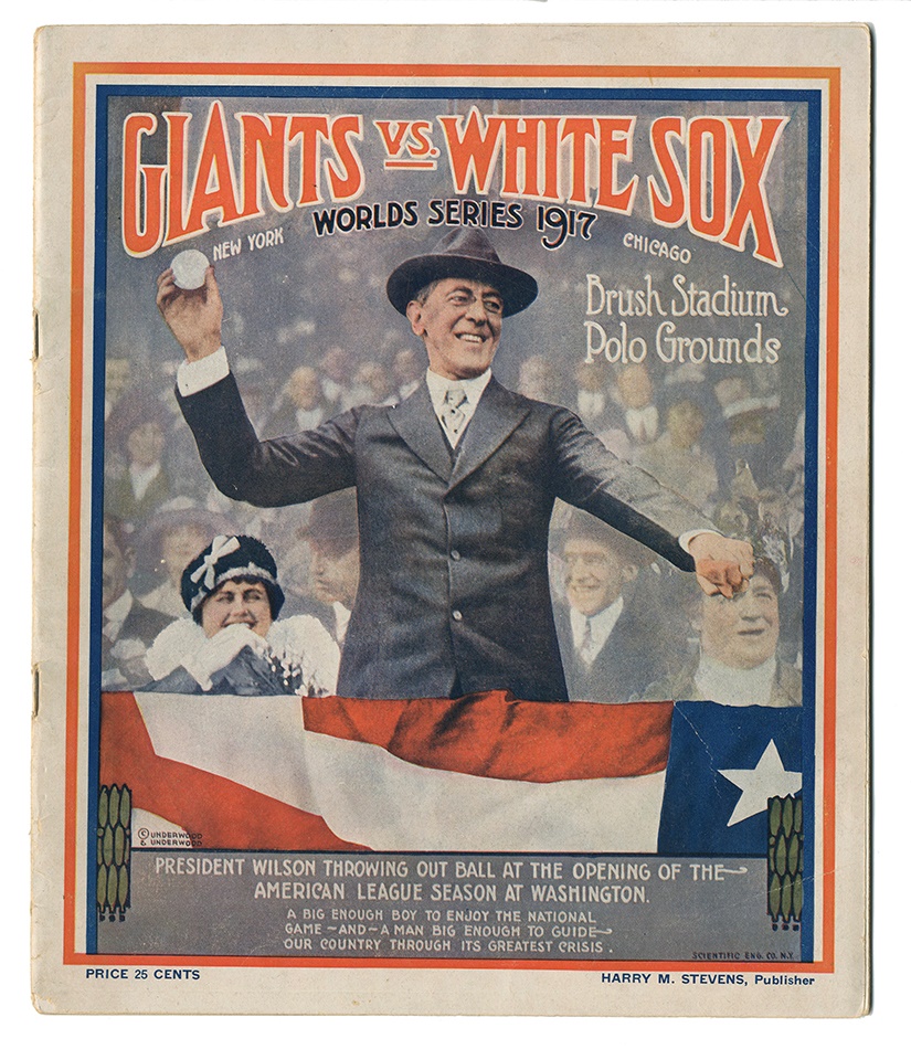 The Bert Sugar Collection - 1917 World Series Program