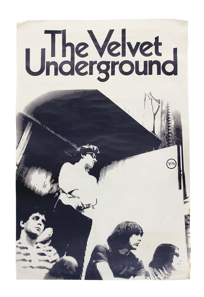 - 1968 Velvet Underground White Light White Heat Promo Poster
