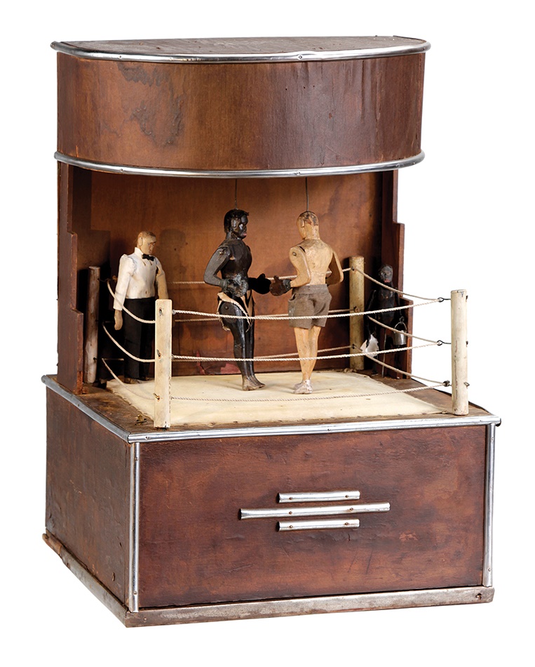 - 1930s Boxing Automaton Influenced by Louis-Schmeling