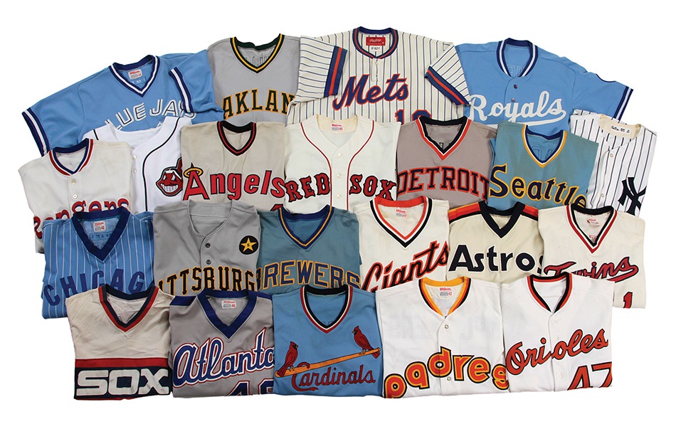 - Game Worn Baseball Jersey Collection (31 Different Teams)