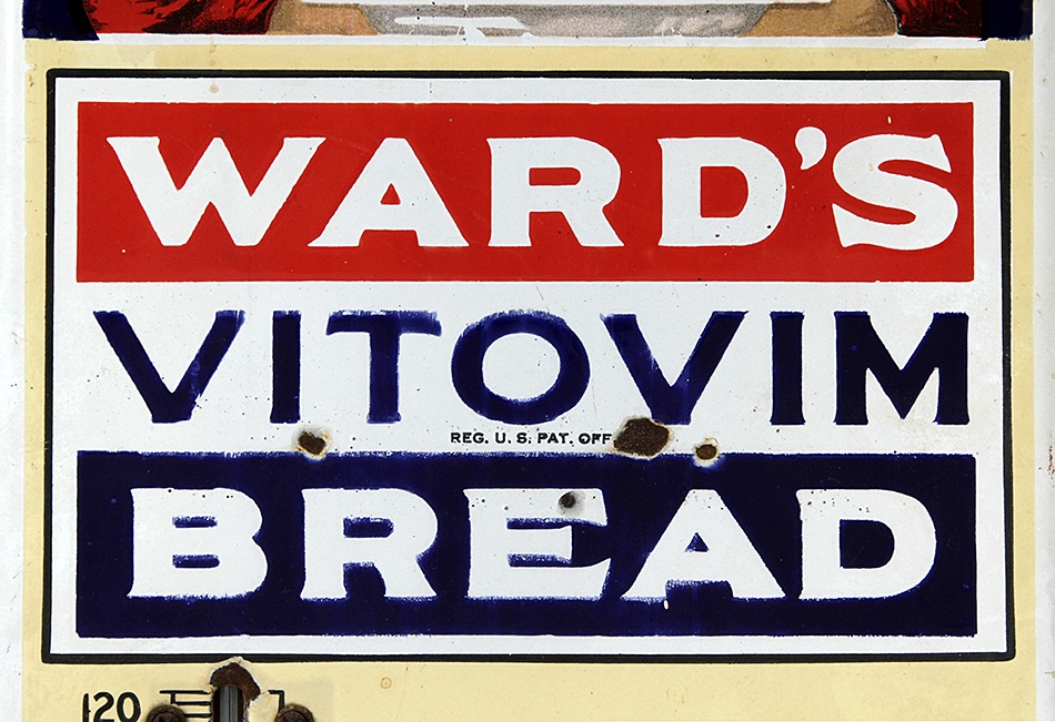- Ward's Favorite Vitovim Bread Porcelain Thermometer