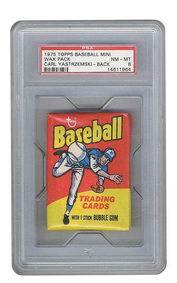 - 1951-1979 Wax Pack Collection Including Yastrzemski Showing(9)