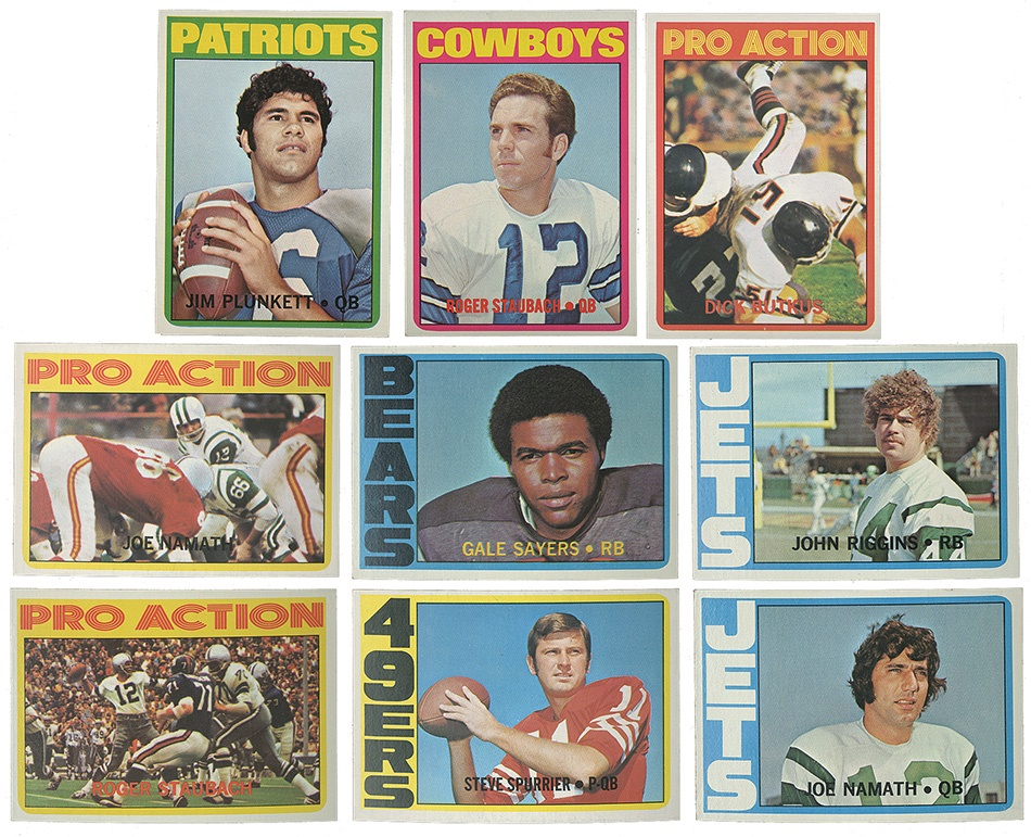 - 1972 Topps Football Card Complete Set  (351)