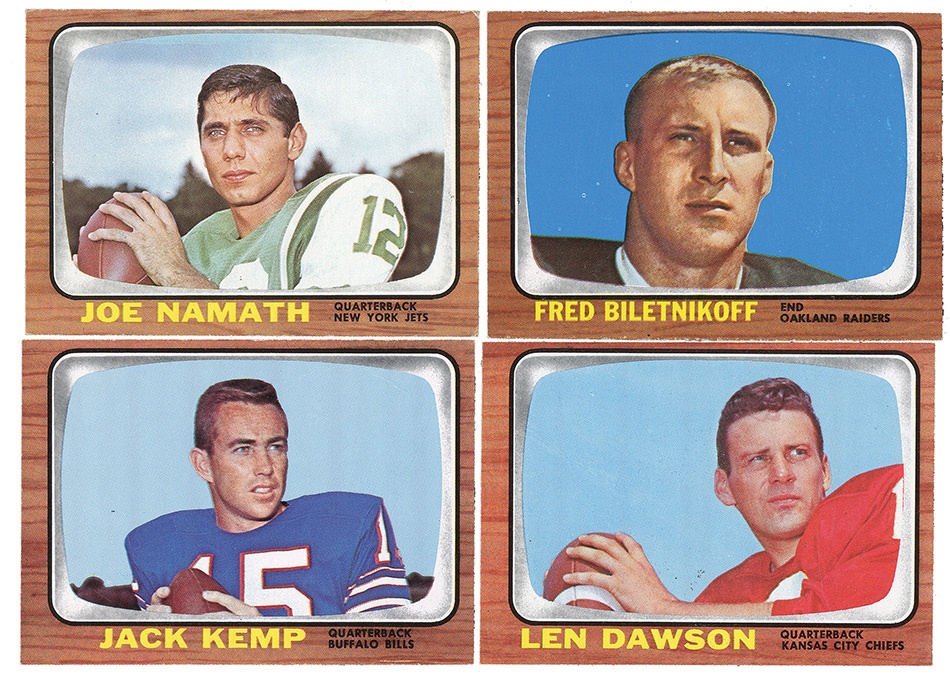 Sports and Non Sports Cards - 1966 Topps Football Near Complete Set (131/132)