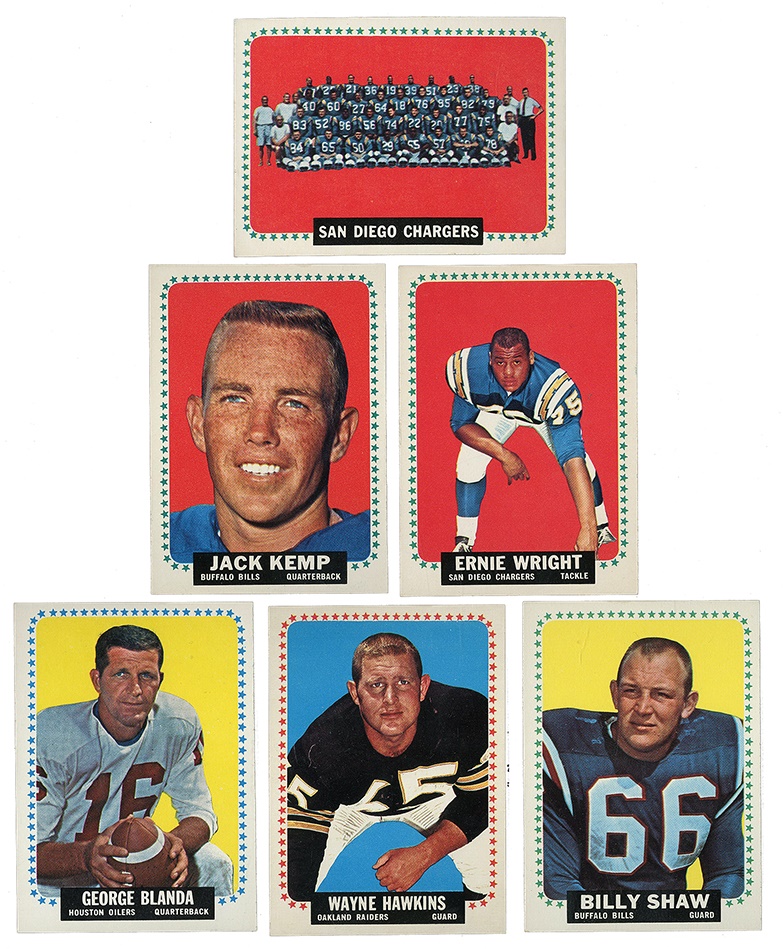 Sports and Non Sports Cards - 1964 Topps Football Complete Set