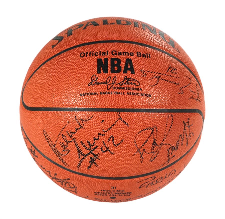 The Ossie Schectman Collection - The Ceremonial First Ball in Miami Heat History