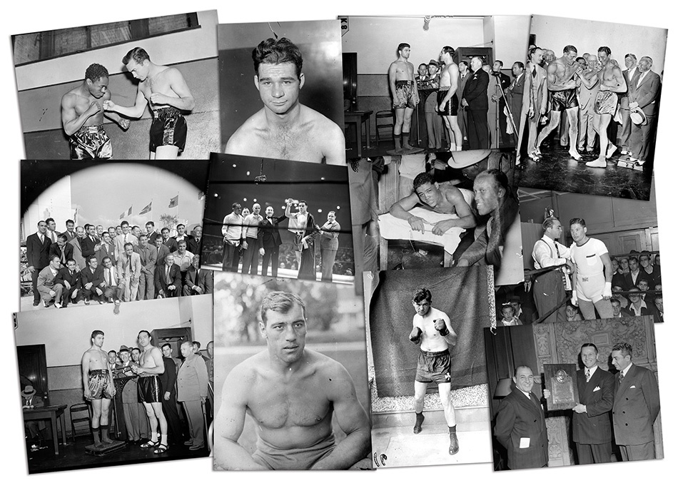 The Izzy Kaplan Photography Collection - Izzy Kaplan Boxing Negative Collection Including Joe Louis and Others (150+)