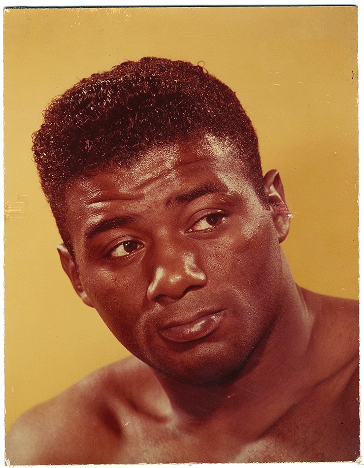 The Floyd Patterson Collection - Floyd Patterson Oversized Photo by Ozzie Sweet