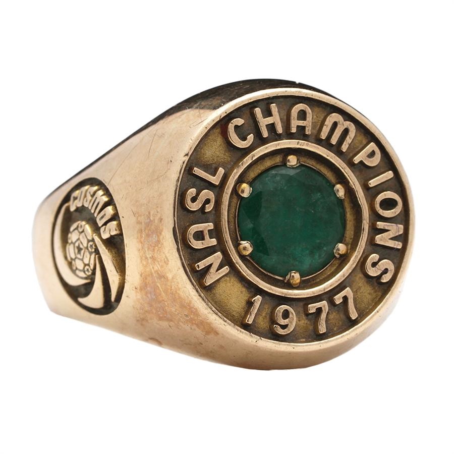 - 1977 New York Cosmos NASL Championship Ring