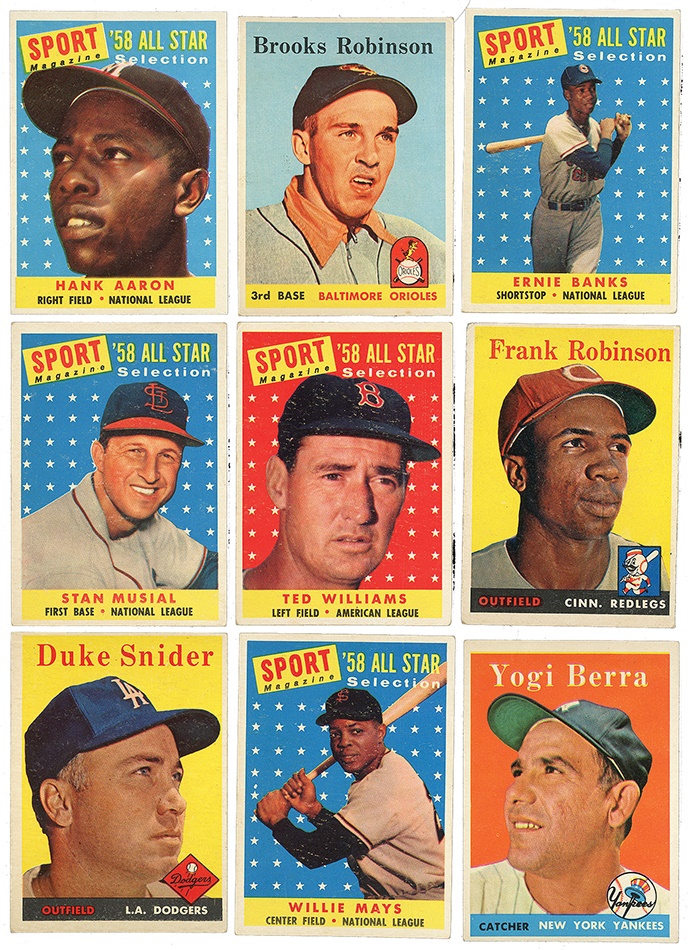 Sports and Non Sports Cards - 1958 Topps Baseball Complete Set