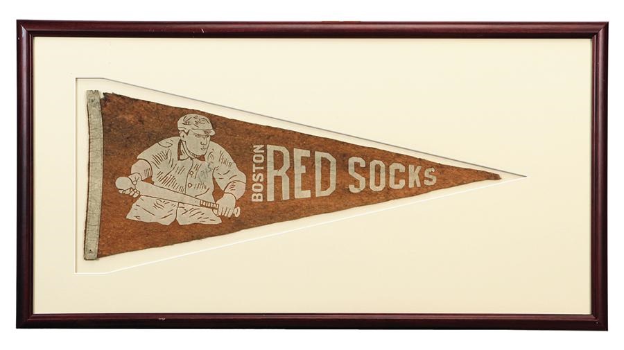 - Very Early Boston Red Sox Pennant  Circa 1915