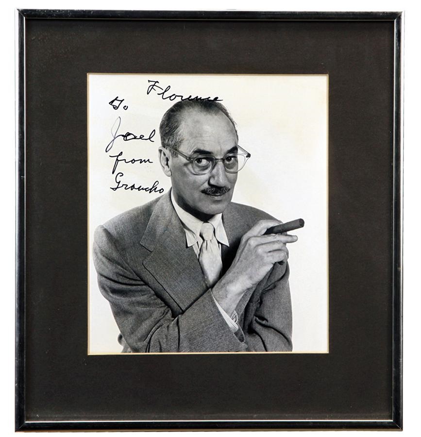 - Groucho Marx Signed Photo