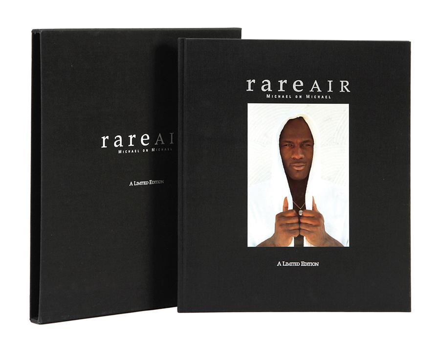 - Michael Jordan Signed Limited Edition "Rare Air" Book