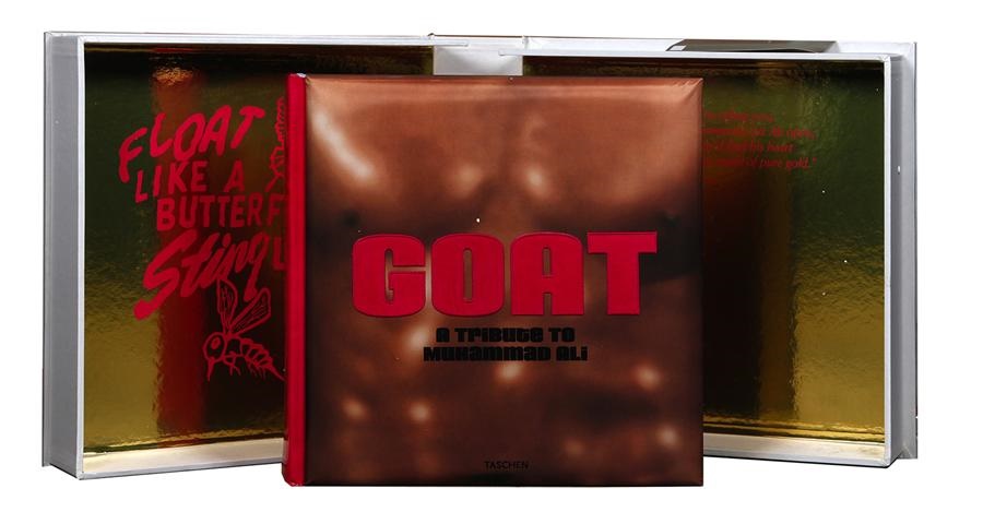 - Muhammad Ali Signed GOAT Book With Case