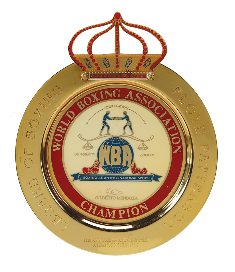 The Floyd Patterson Collection - Floyd Patterson WBCA Legend of Boxing Award