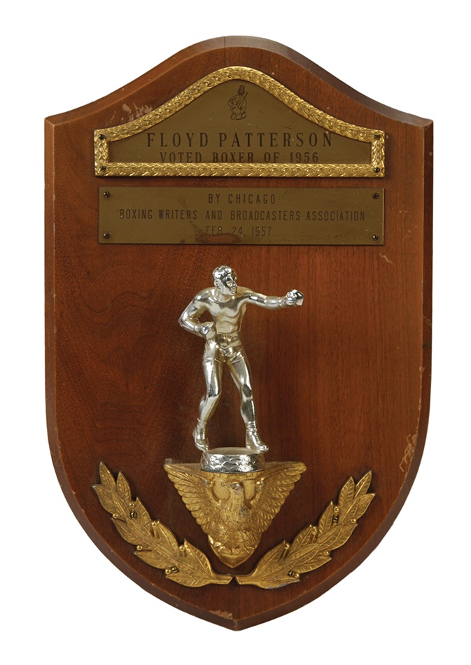 The Floyd Patterson Collection - 1956 Floyd Patterson Boxer of the Year Award