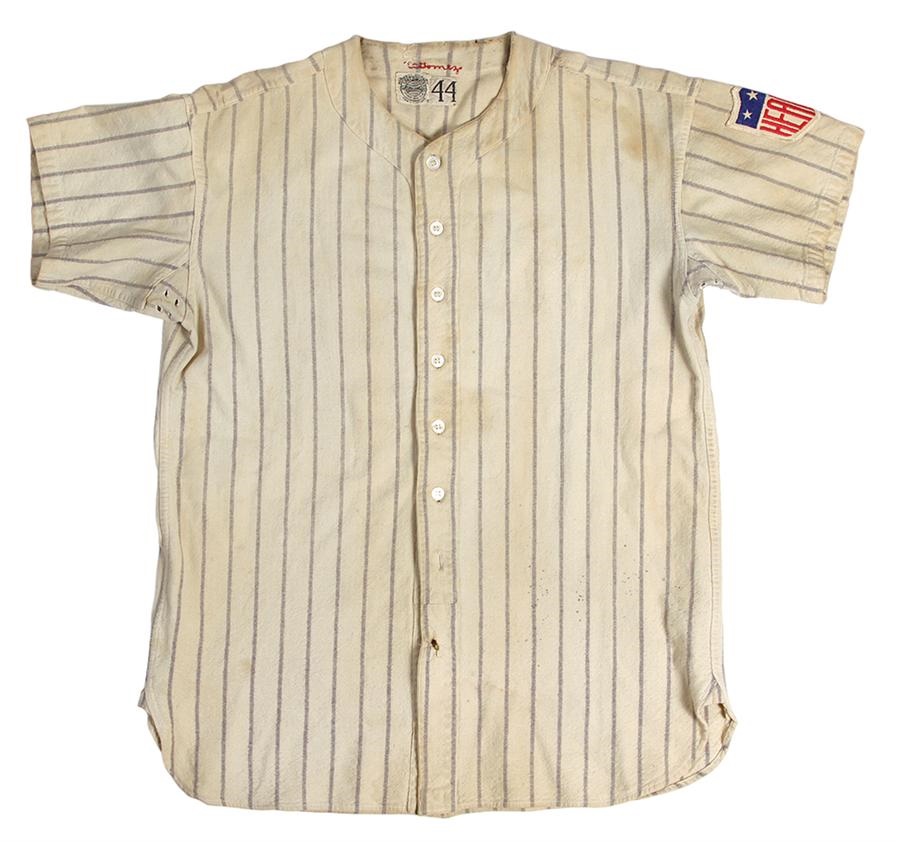 - 1941 Lefty Gomez NY Yankees Game Used Home Pinstripe Jersey