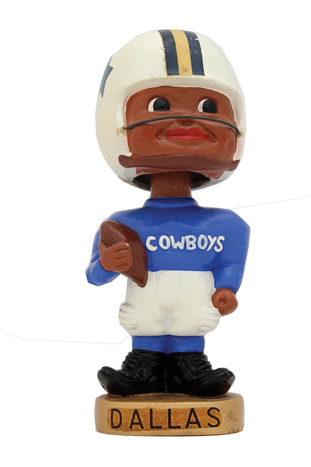 - Dallas Cowboys Black Face Bobbing Head Doll
