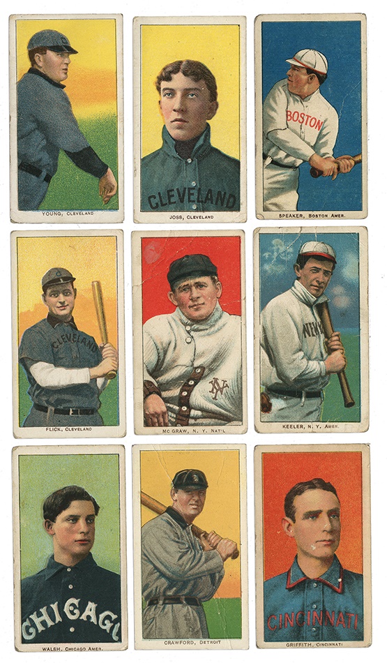 Sports and Non Sports Cards - 1909-1911 T206  Collection Including Joss, Young & Speaker (43)