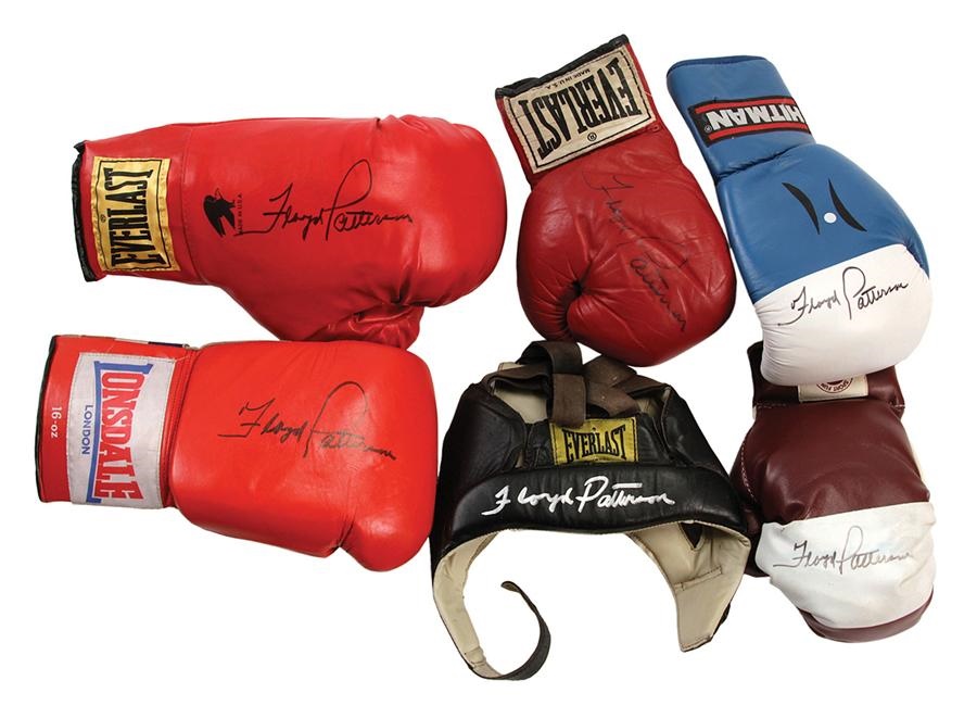 - Floyd Patterson Signed Boxing Glove Collection (11)