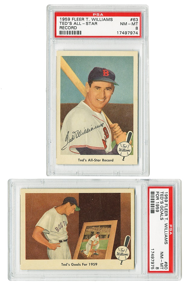 Sports and Non Sports Cards - 1959 Fleer Ted Williams Set Missing #68 High Grade (79)