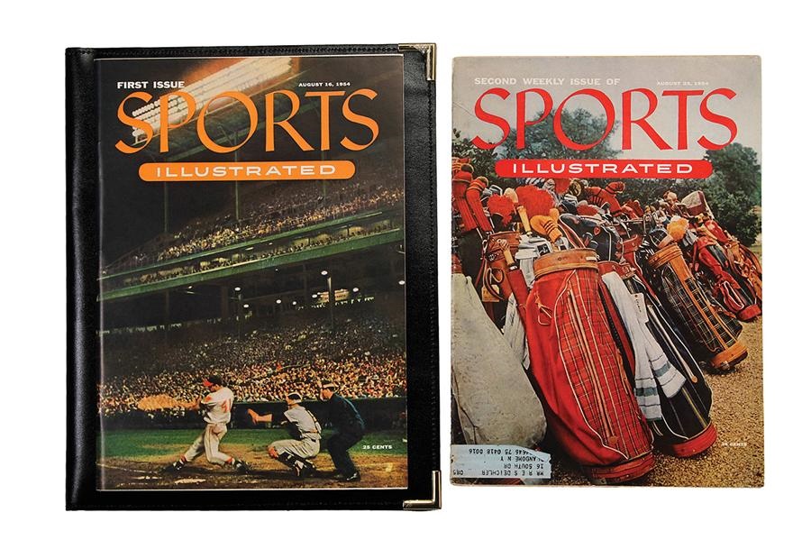 - 1954 -1968 Sports Illustrated Collection Including #1 and 2 (84)