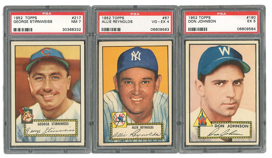- 1952 Topps Low Number Collection (123)