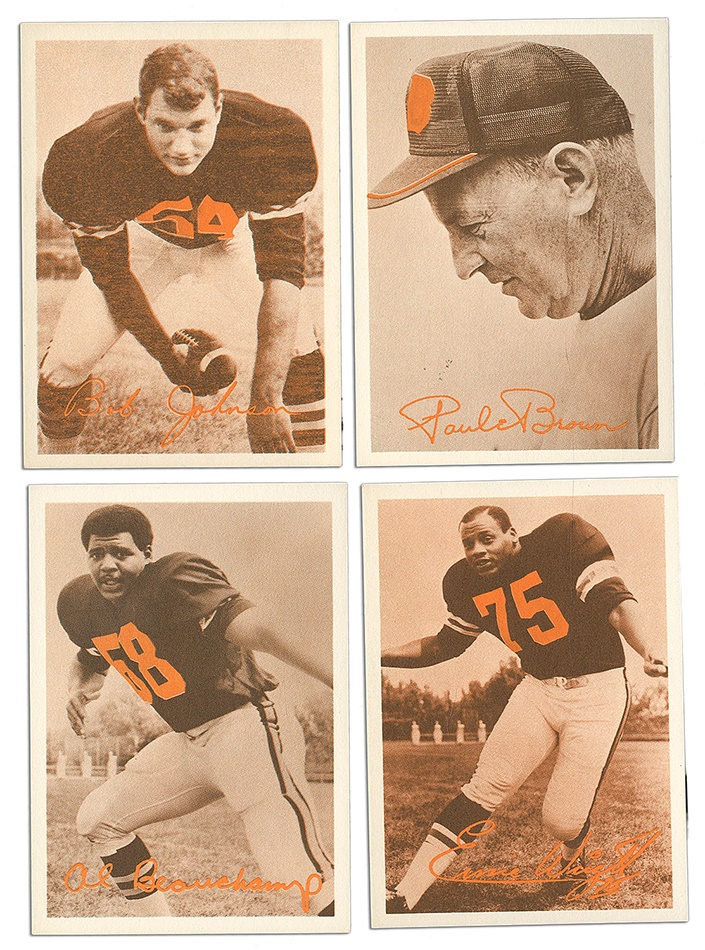 Sports and Non Sports Cards - 1969 Tresler Comet Cincinnati Bengals High Grade Complete Set (20)