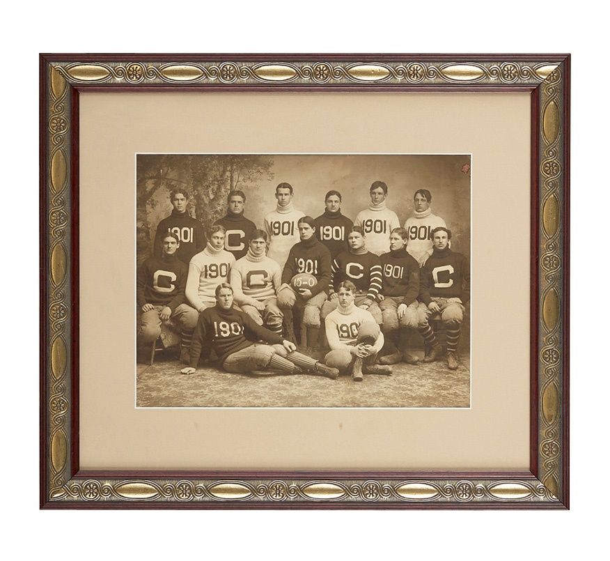 Football - 1901 Cornell Football Team Photograph
