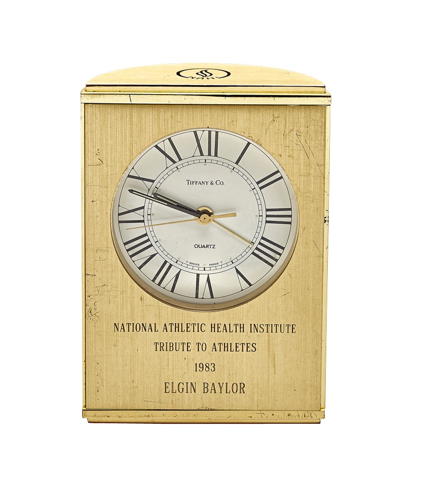 - Elgin Baylor Tiffany Clock