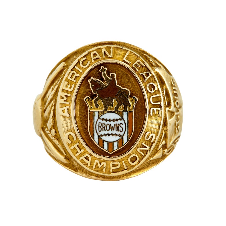 1944 St. Louis Browns World Series "Owner's" Ring
