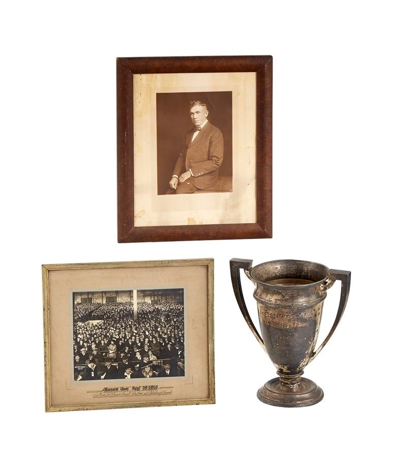 - Pat Moran Collection of items Including 1915 World Series Loving Cup