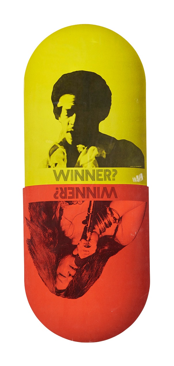 Rock 'n'  Roll - Winner? Winner? Jimi Hendrix / Janis Joplin Poster