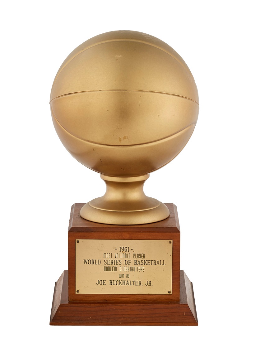 - 1961 World Series of Basketball MVP Trophy
