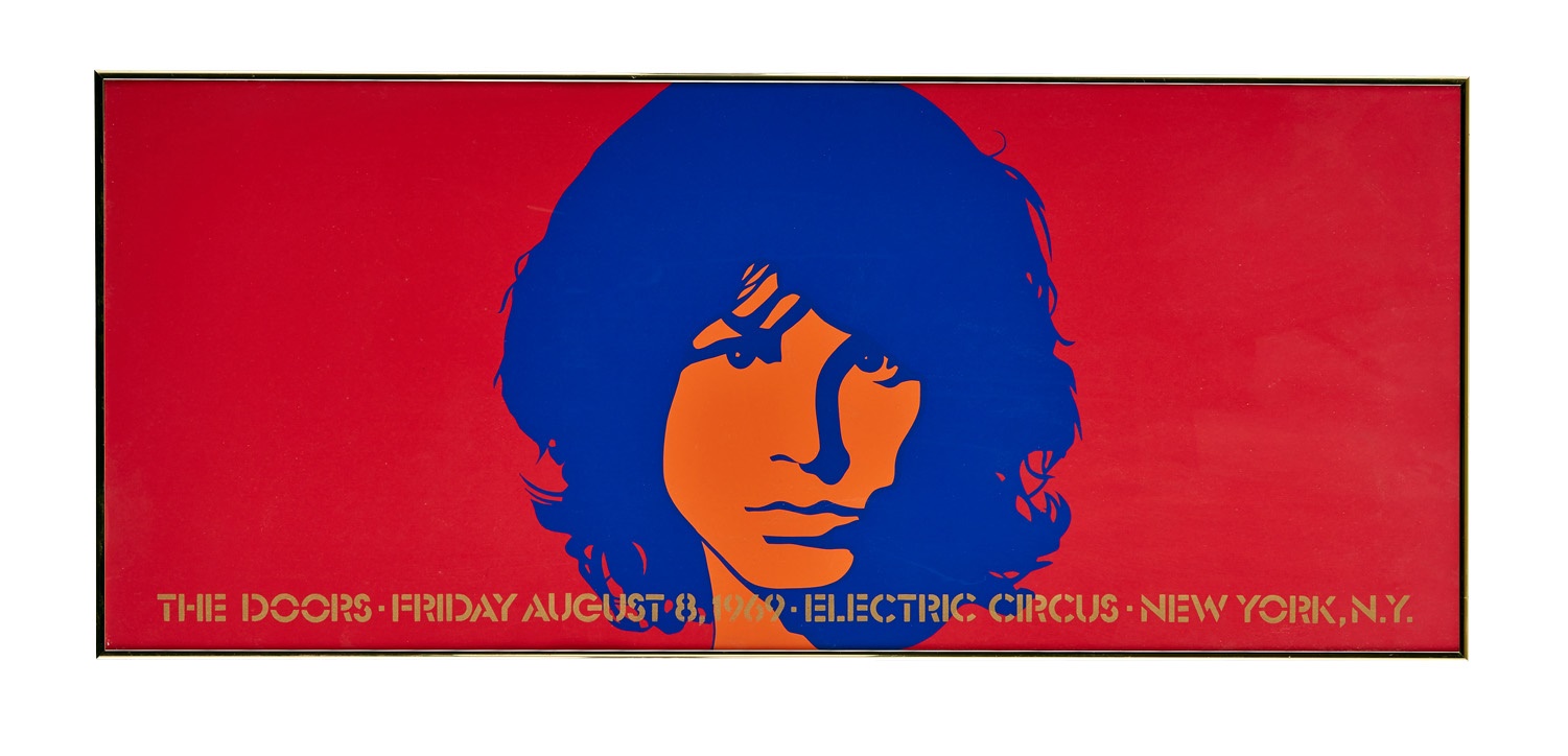 - 1969 The Doors Electric Circus Poster